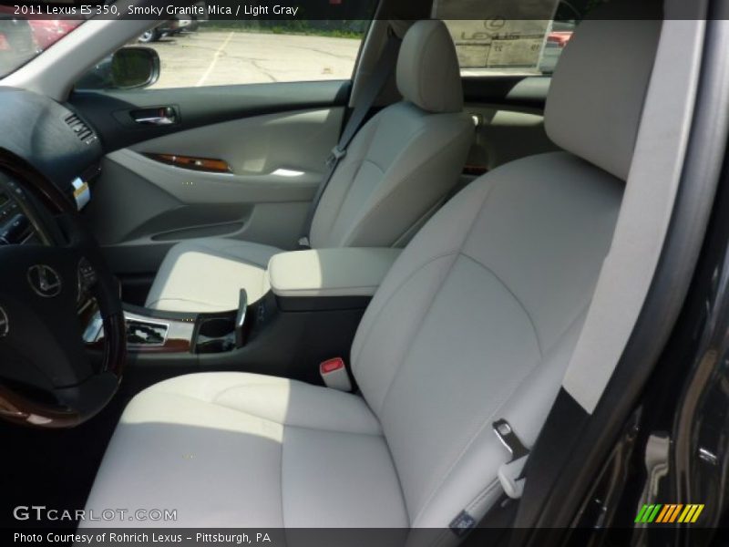 Smoky Granite Mica / Light Gray 2011 Lexus ES 350