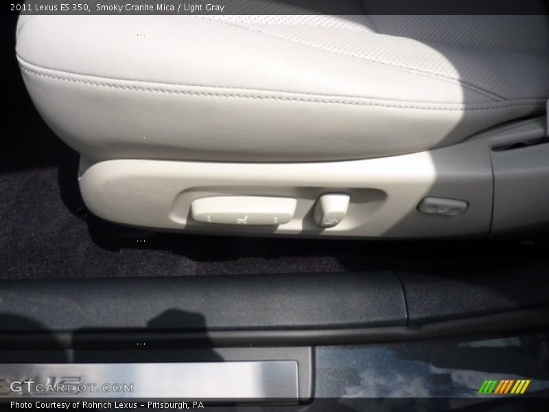 Smoky Granite Mica / Light Gray 2011 Lexus ES 350