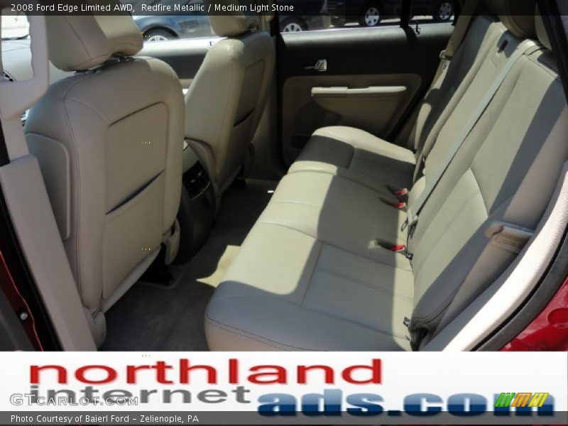 Redfire Metallic / Medium Light Stone 2008 Ford Edge Limited AWD