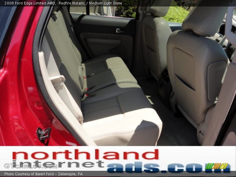 Redfire Metallic / Medium Light Stone 2008 Ford Edge Limited AWD