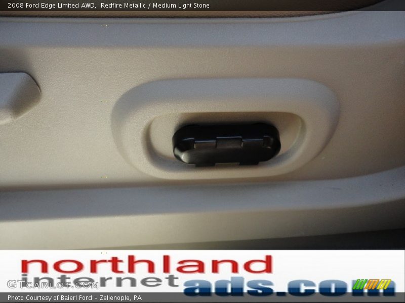 Redfire Metallic / Medium Light Stone 2008 Ford Edge Limited AWD