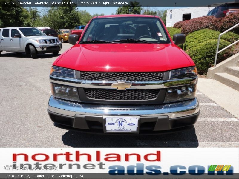 Victory Red / Light Cashmere 2006 Chevrolet Colorado Extended Cab