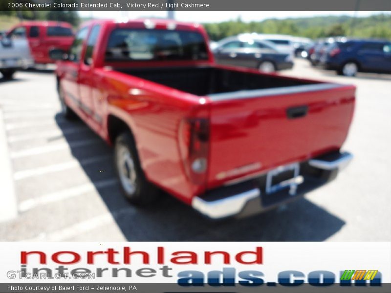 Victory Red / Light Cashmere 2006 Chevrolet Colorado Extended Cab