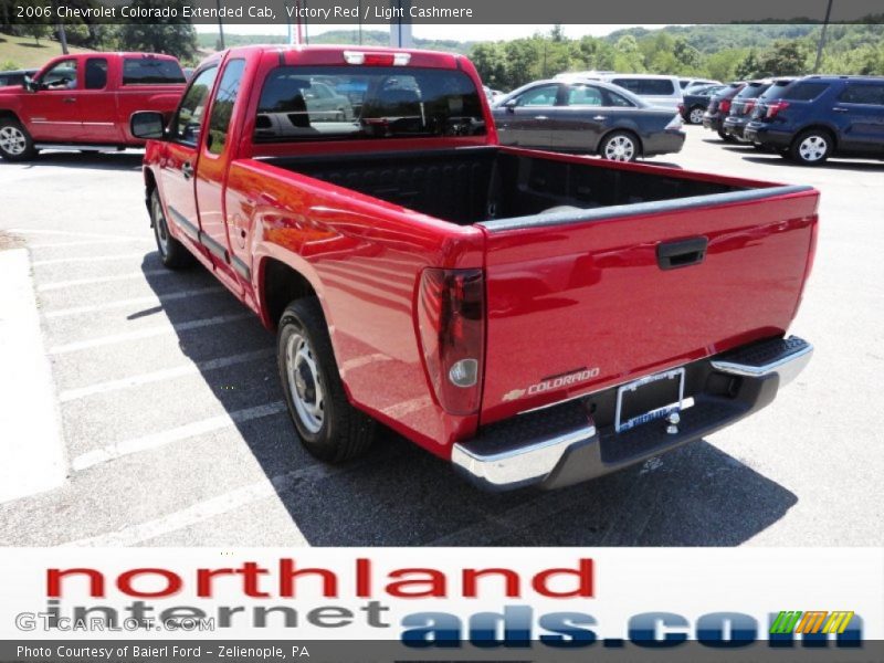 Victory Red / Light Cashmere 2006 Chevrolet Colorado Extended Cab