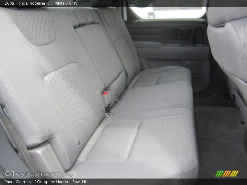 White / Gray 2009 Honda Ridgeline RT