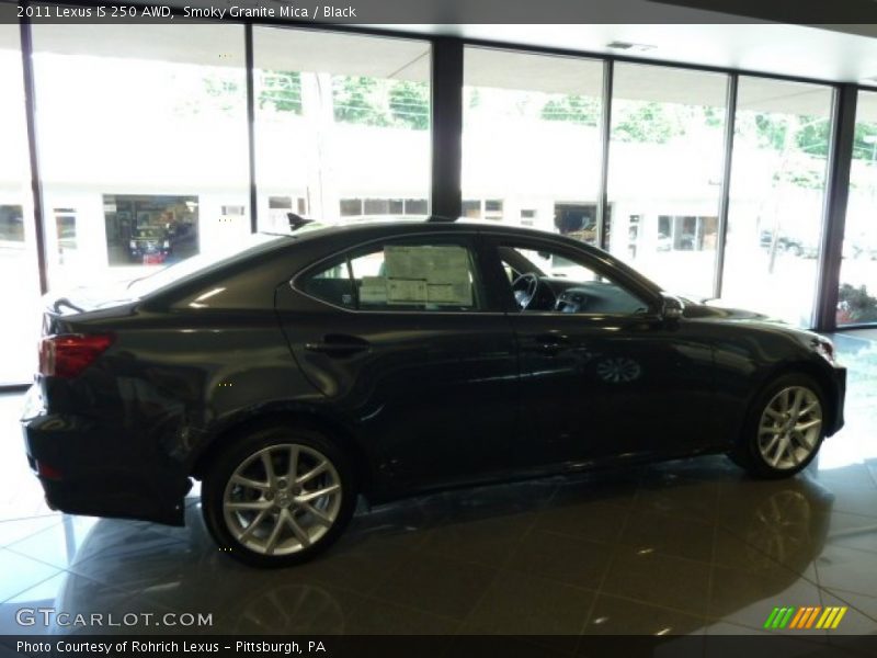 Smoky Granite Mica / Black 2011 Lexus IS 250 AWD