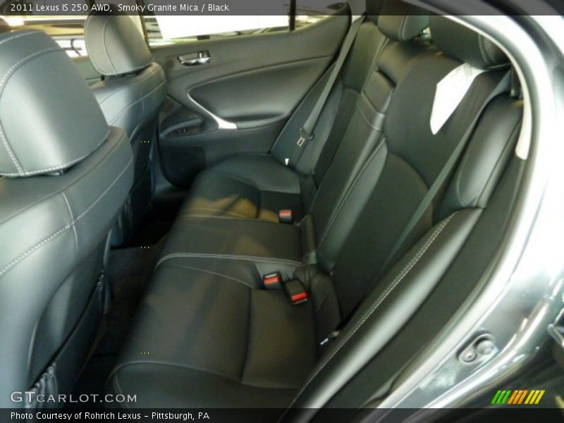  2011 IS 250 AWD Black Interior