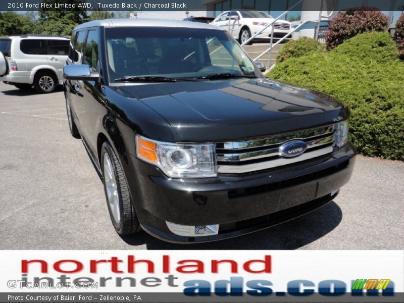 Tuxedo Black / Charcoal Black 2010 Ford Flex Limited AWD