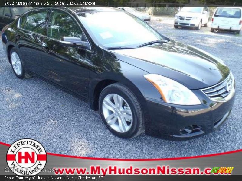 Super Black / Charcoal 2012 Nissan Altima 3.5 SR