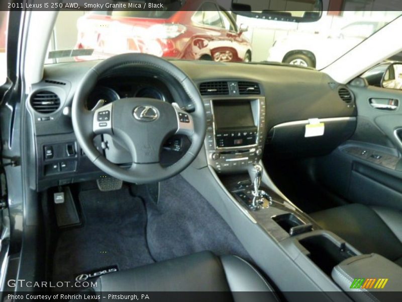 Dashboard of 2011 IS 250 AWD