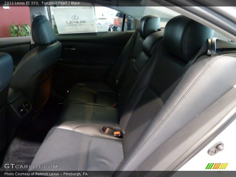 Tungsten Pearl / Black 2011 Lexus ES 350