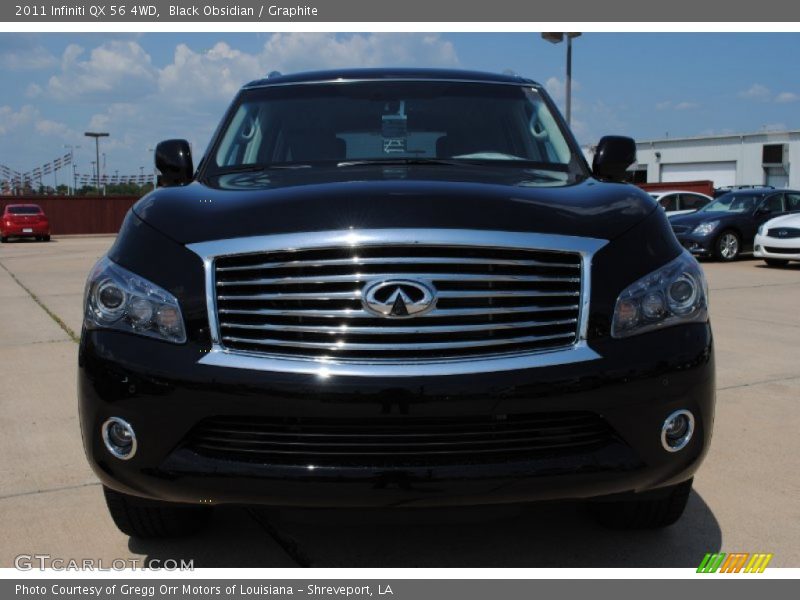 Black Obsidian / Graphite 2011 Infiniti QX 56 4WD
