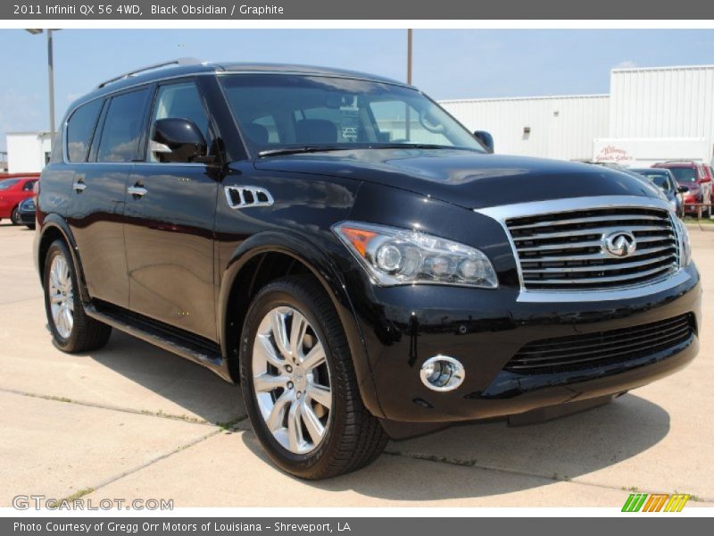Front 3/4 View of 2011 QX 56 4WD