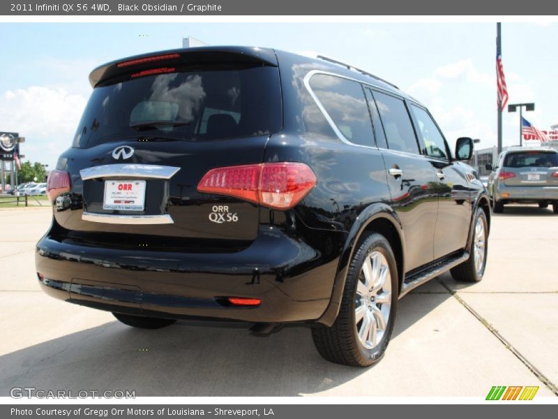 Black Obsidian / Graphite 2011 Infiniti QX 56 4WD