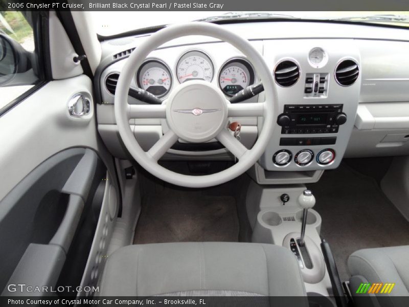 Brilliant Black Crystal Pearl / Pastel Slate Gray 2006 Chrysler PT Cruiser