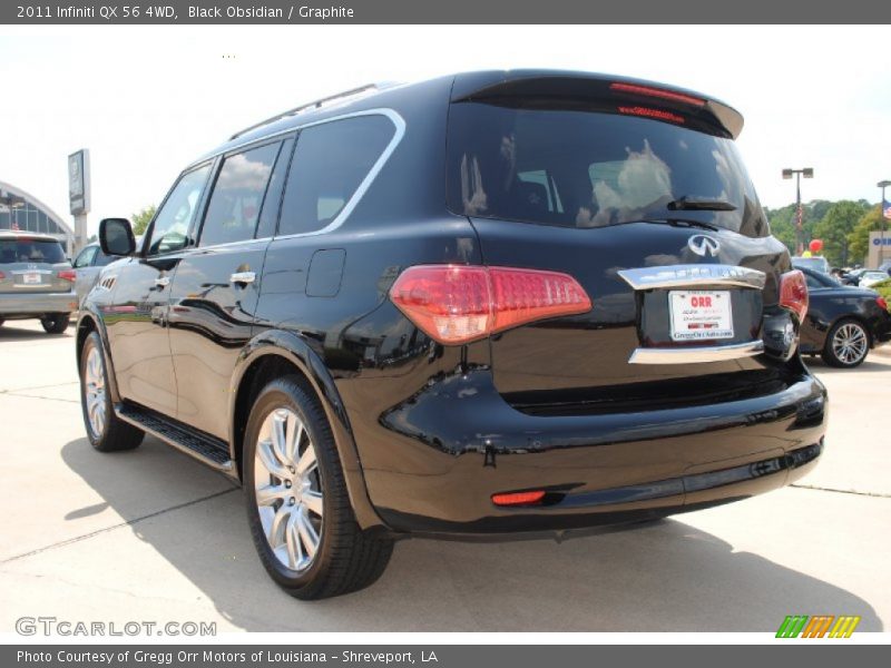 Black Obsidian / Graphite 2011 Infiniti QX 56 4WD