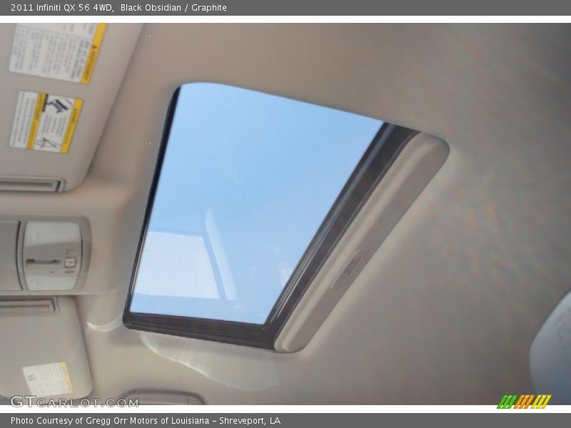 Black Obsidian / Graphite 2011 Infiniti QX 56 4WD