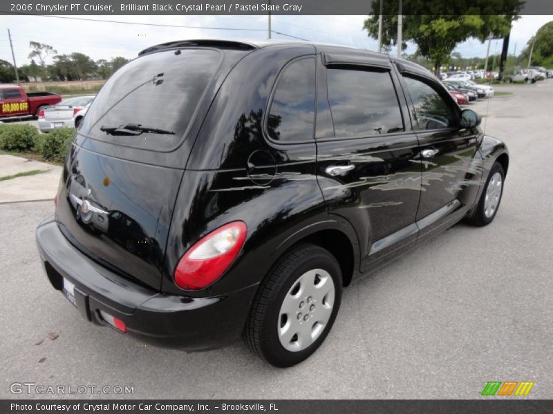 Brilliant Black Crystal Pearl / Pastel Slate Gray 2006 Chrysler PT Cruiser