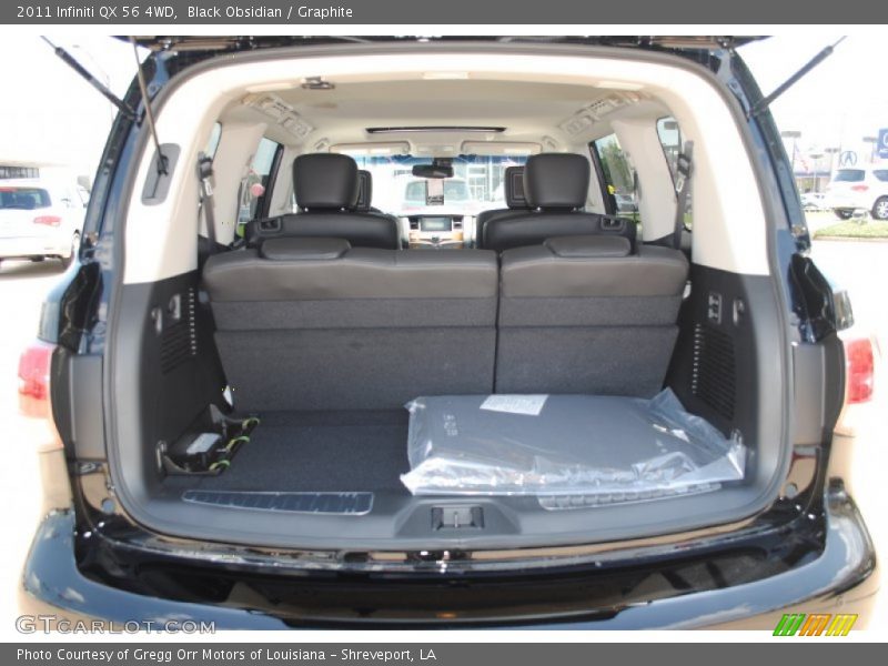 Black Obsidian / Graphite 2011 Infiniti QX 56 4WD