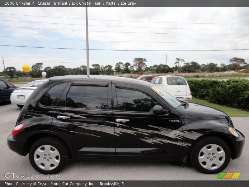 Brilliant Black Crystal Pearl / Pastel Slate Gray 2006 Chrysler PT Cruiser