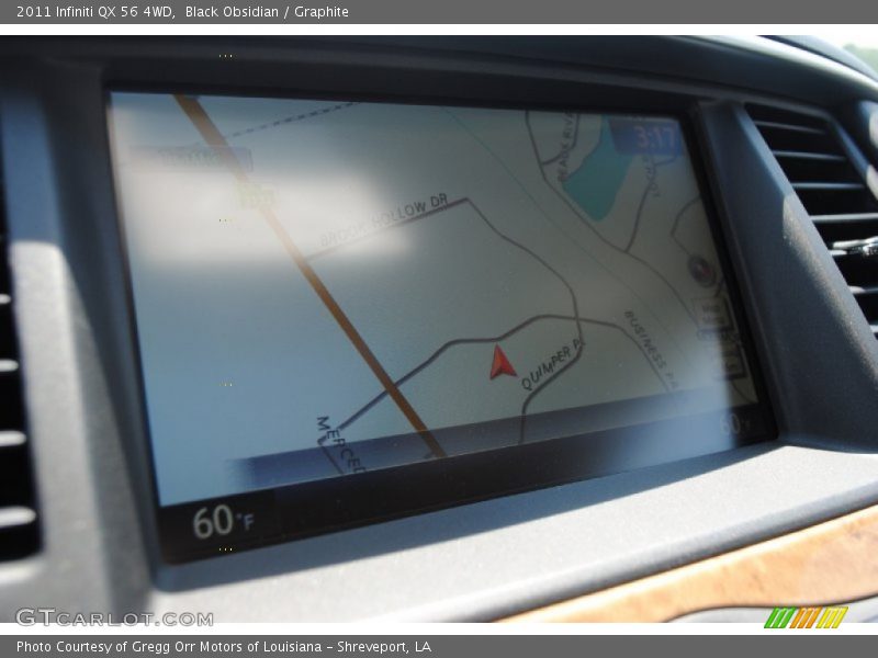Black Obsidian / Graphite 2011 Infiniti QX 56 4WD