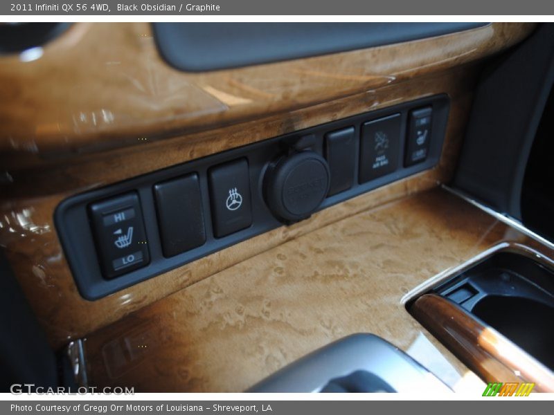 Black Obsidian / Graphite 2011 Infiniti QX 56 4WD
