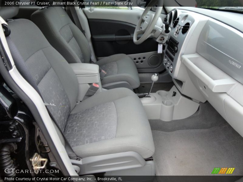 Brilliant Black Crystal Pearl / Pastel Slate Gray 2006 Chrysler PT Cruiser