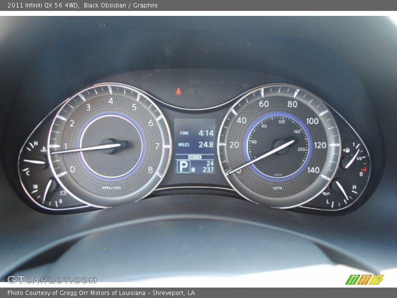  2011 QX 56 4WD 56 4WD Gauges