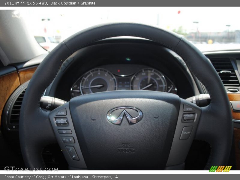  2011 QX 56 4WD Steering Wheel