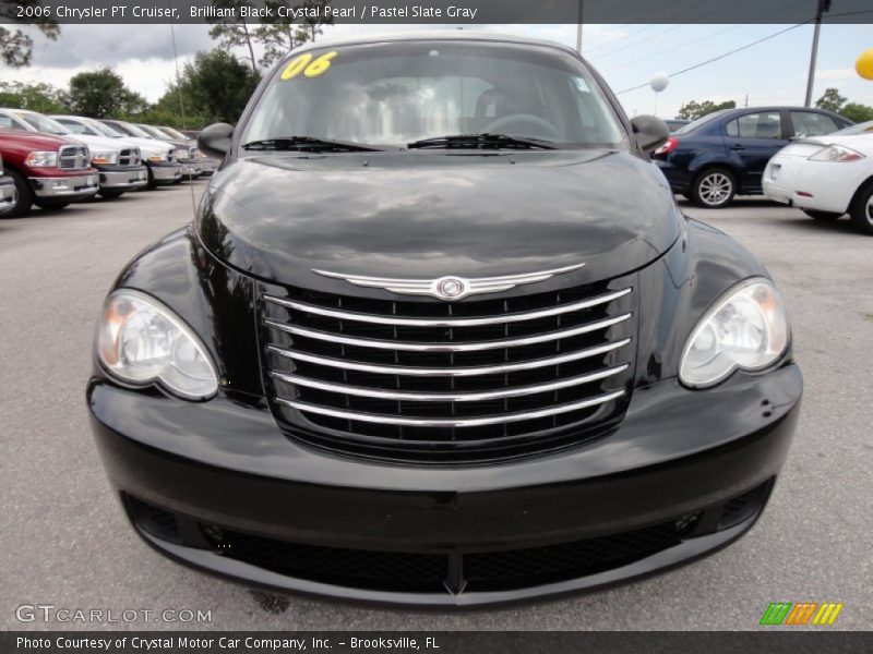 Brilliant Black Crystal Pearl / Pastel Slate Gray 2006 Chrysler PT Cruiser
