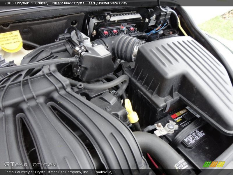Brilliant Black Crystal Pearl / Pastel Slate Gray 2006 Chrysler PT Cruiser