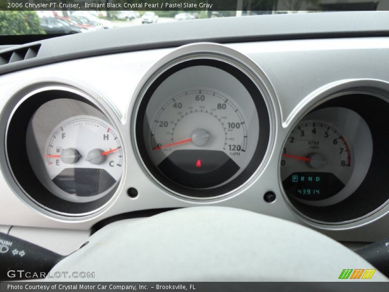 Brilliant Black Crystal Pearl / Pastel Slate Gray 2006 Chrysler PT Cruiser