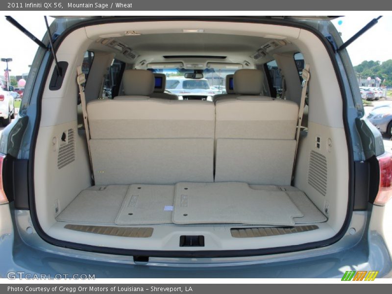 Mountain Sage / Wheat 2011 Infiniti QX 56