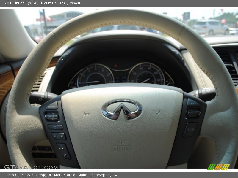 Mountain Sage / Wheat 2011 Infiniti QX 56