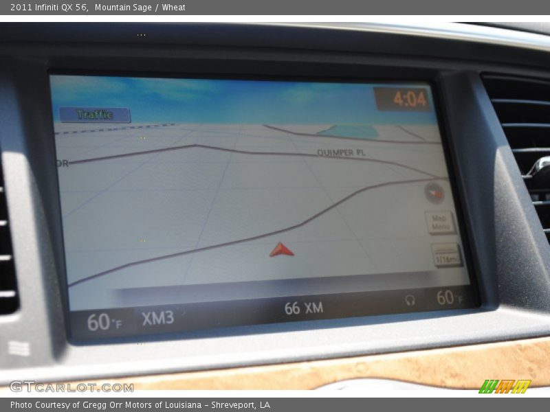 Mountain Sage / Wheat 2011 Infiniti QX 56