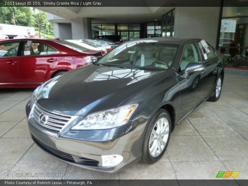 Smoky Granite Mica / Light Gray 2011 Lexus ES 350