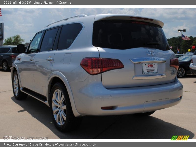 Liquid Platinum / Graphite 2011 Infiniti QX 56