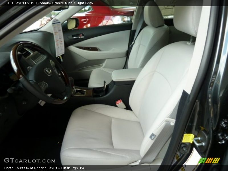 Smoky Granite Mica / Light Gray 2011 Lexus ES 350