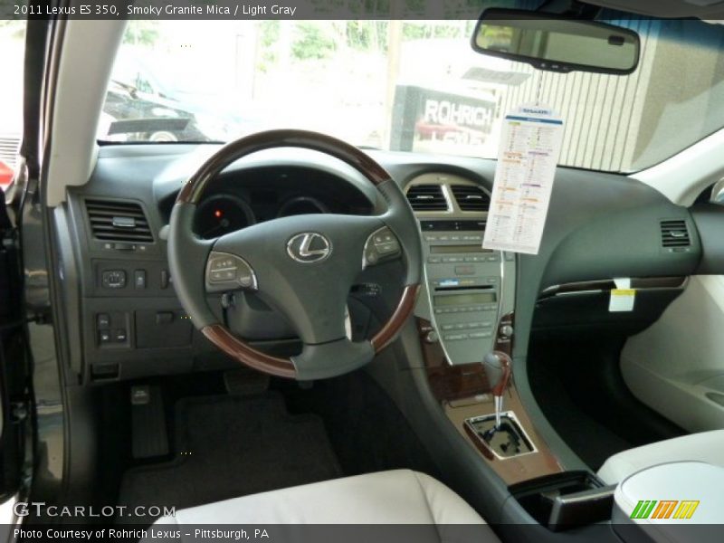  2011 ES 350 Light Gray Interior