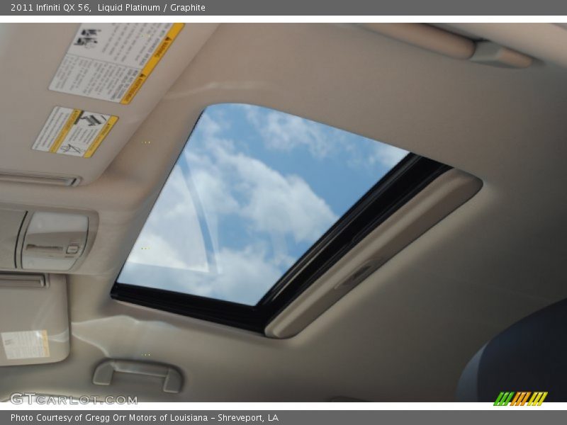 Liquid Platinum / Graphite 2011 Infiniti QX 56