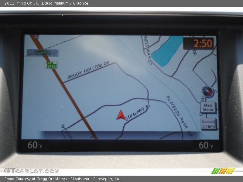 Liquid Platinum / Graphite 2011 Infiniti QX 56