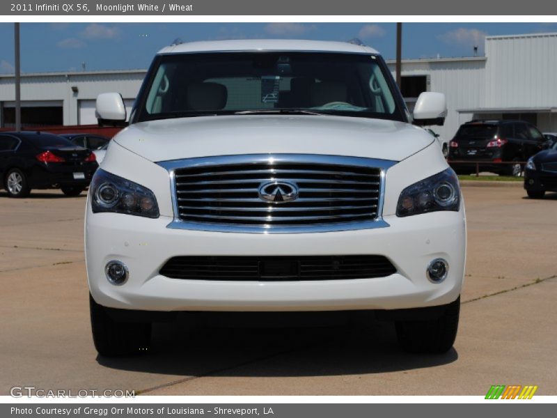 Moonlight White / Wheat 2011 Infiniti QX 56