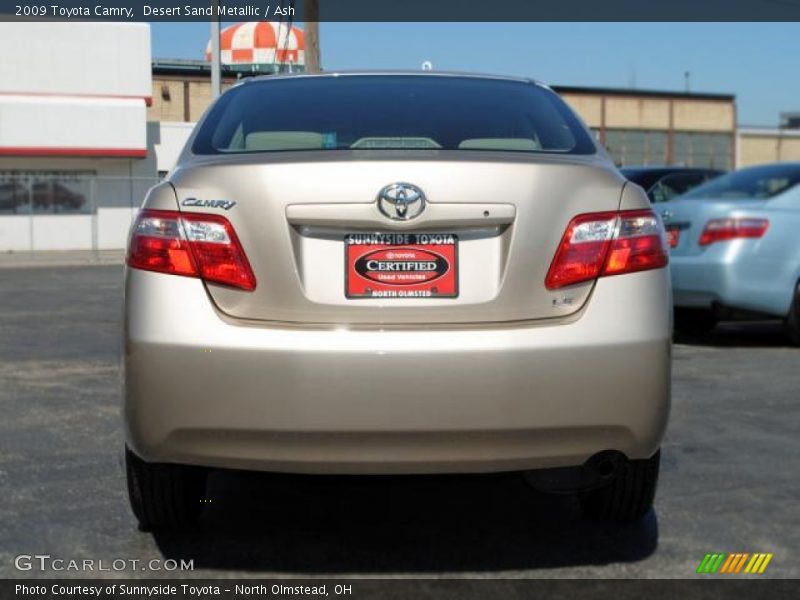 Desert Sand Metallic / Ash 2009 Toyota Camry