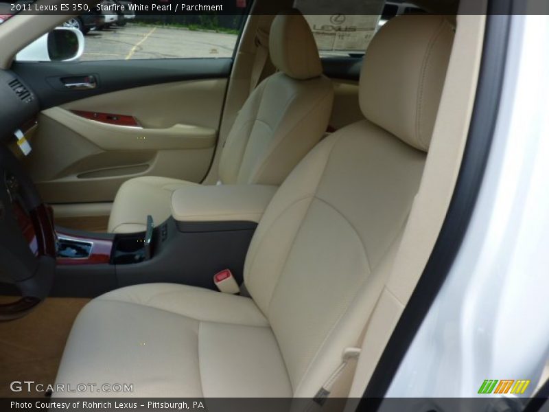 Starfire White Pearl / Parchment 2011 Lexus ES 350