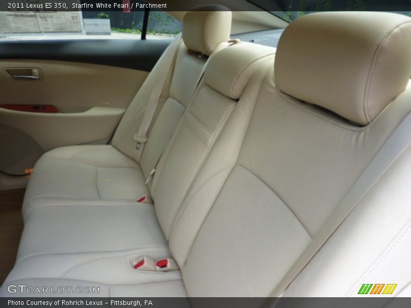 Starfire White Pearl / Parchment 2011 Lexus ES 350