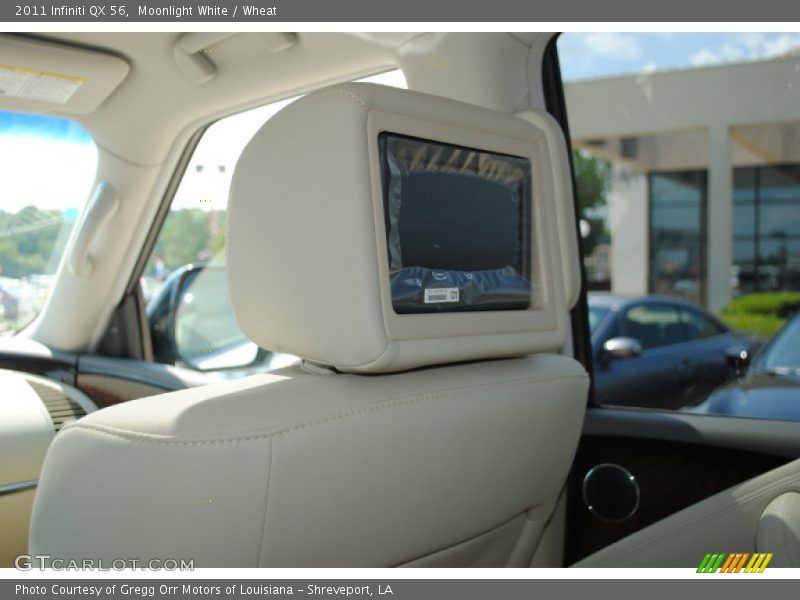 Moonlight White / Wheat 2011 Infiniti QX 56