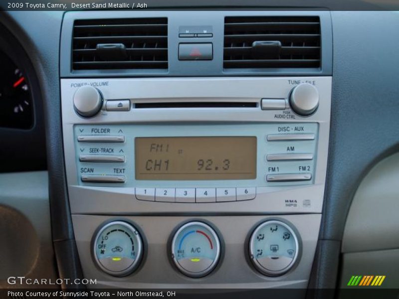 Desert Sand Metallic / Ash 2009 Toyota Camry