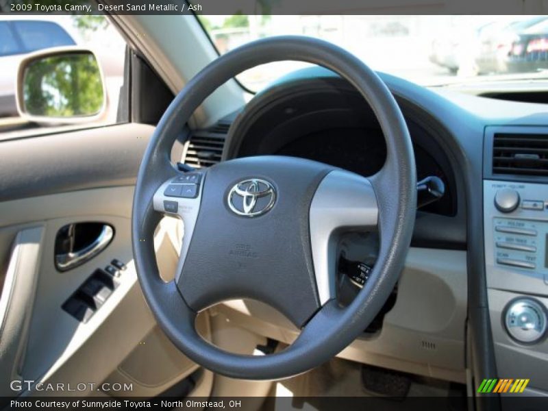 Desert Sand Metallic / Ash 2009 Toyota Camry
