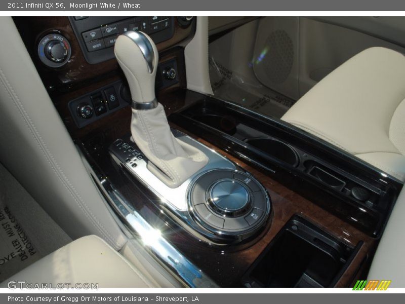 Moonlight White / Wheat 2011 Infiniti QX 56