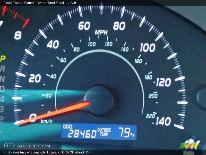 Desert Sand Metallic / Ash 2009 Toyota Camry